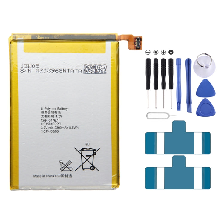 Per Sony Xperia X / LT35 Batteria ricaricabile ai polimeri di litio da 2300 mAh, For Sony Xperia X / LT35 Per Sony Xperia X / LT35 Batteria ricaricabile ai polimeri di litio da 2300 mAh, For Sony Xperia X / LT35